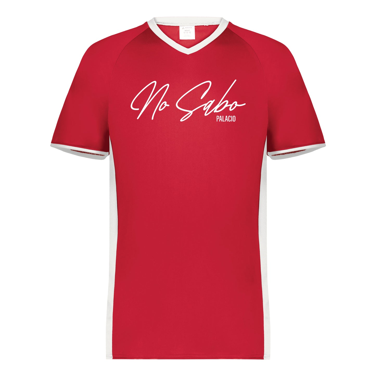 No Sabo - Red/White V-Neck Jersey